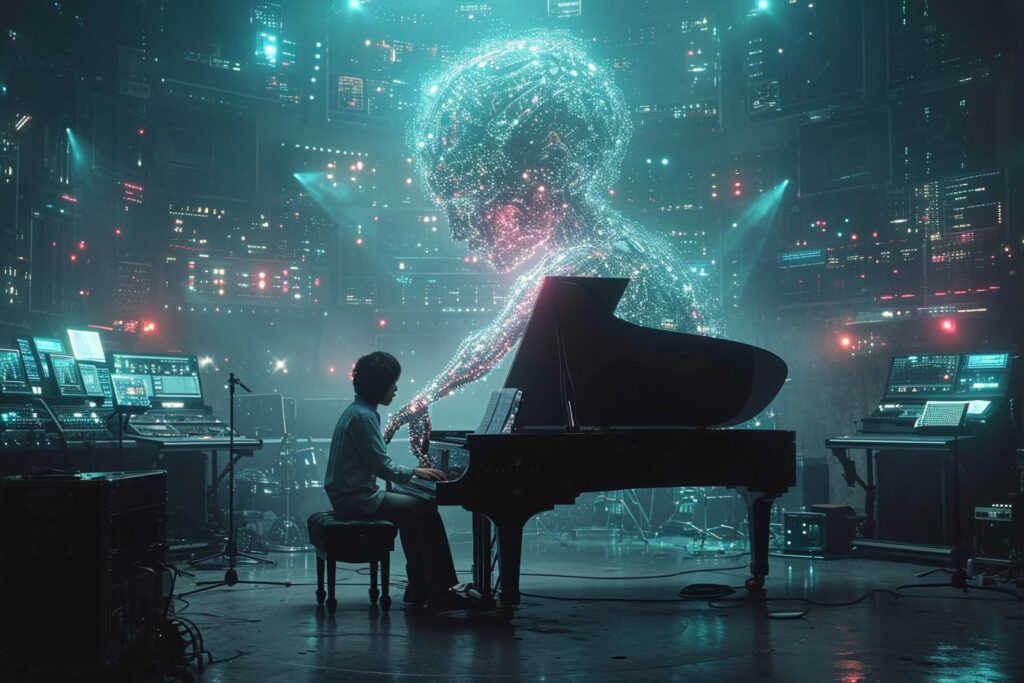 L&rsquo;impact de l&rsquo;intelligence artificielle sur la composition et la production musicale