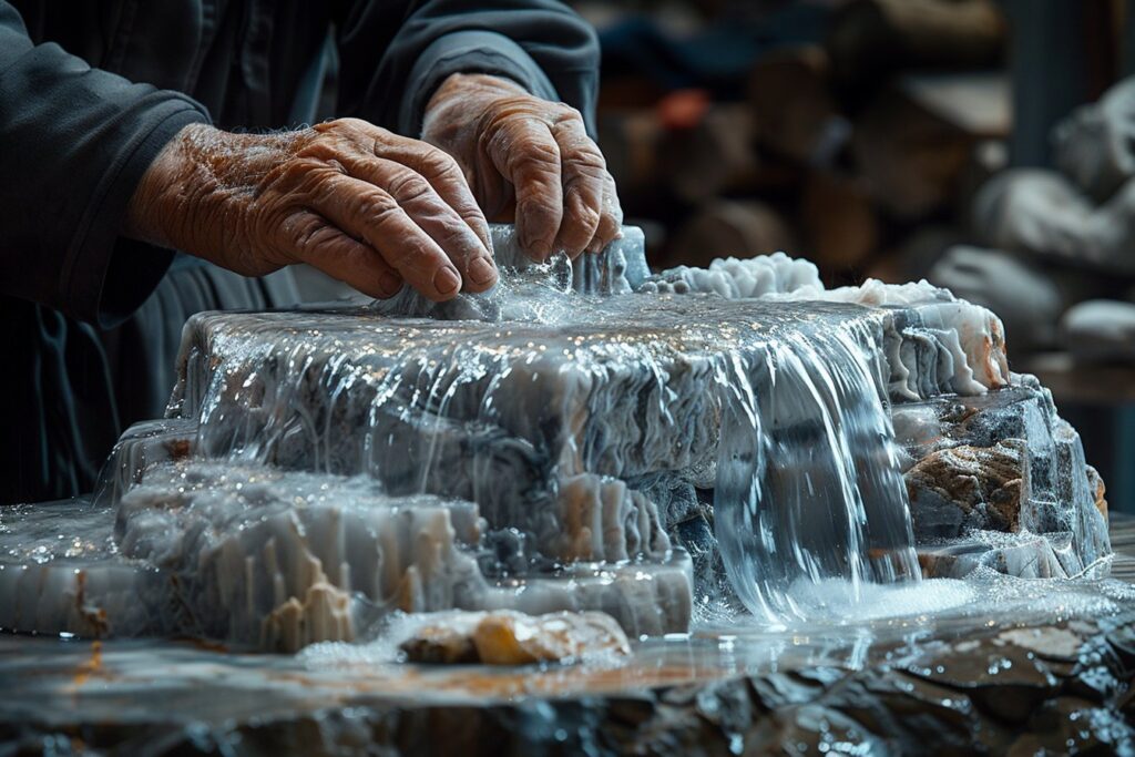 L&rsquo;art de la fontaine : techniques et inspirations des sculpteurs
