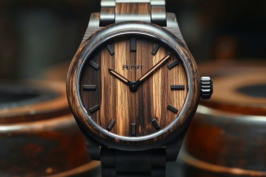 Montres en bois : quand l’horlogerie rencontre l’art contemporain