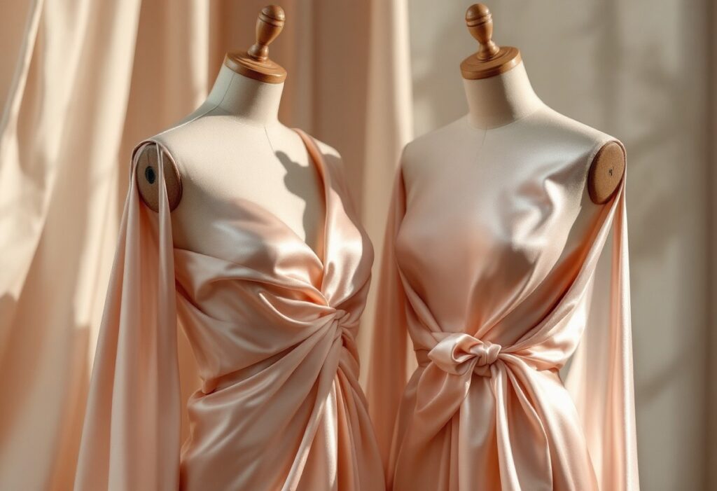 Audace et douceur : les robes en satin qui font fureur cette saison