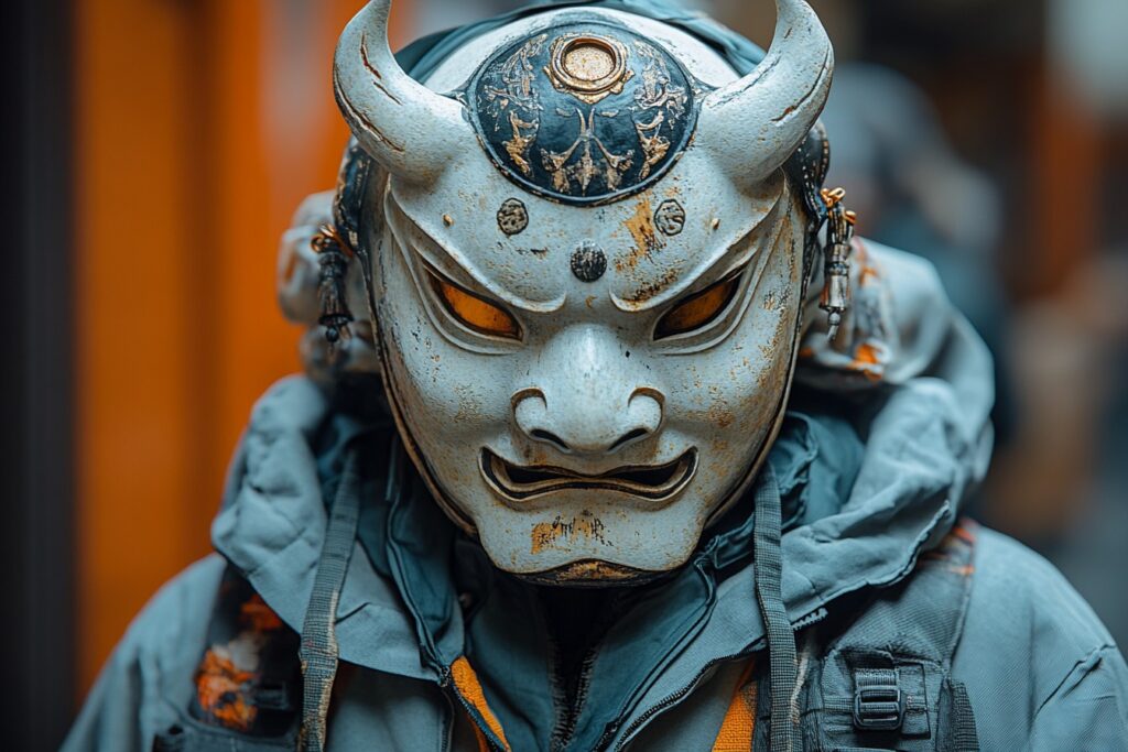 Style oni : comment associer un masque traditionnel à des tenues modernes