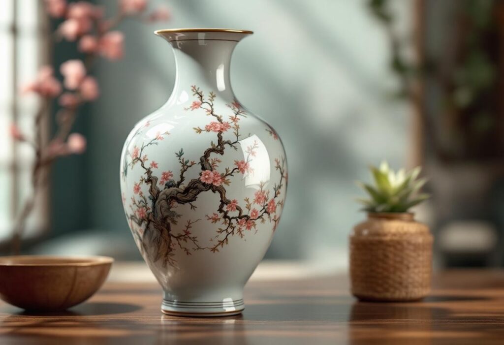 Vase chinois traditionnel : raffinement venu d’orient