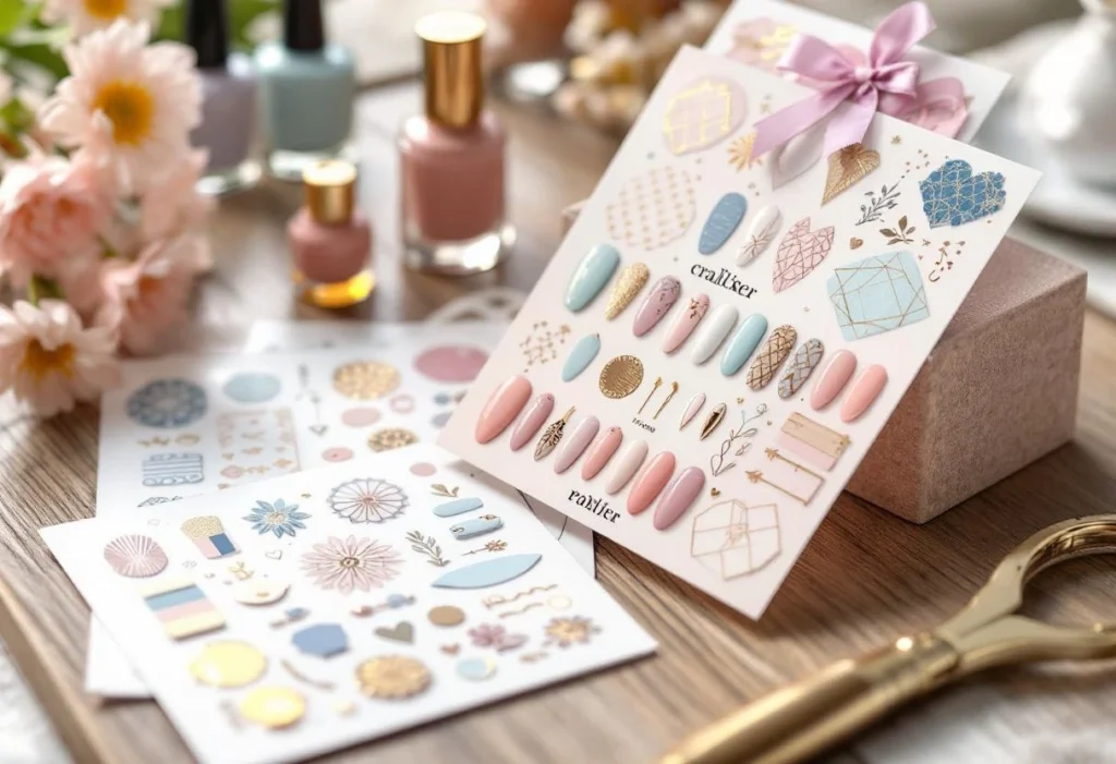 Stickers pour ongles : la solution simple et tendance pour une manucure parfaite