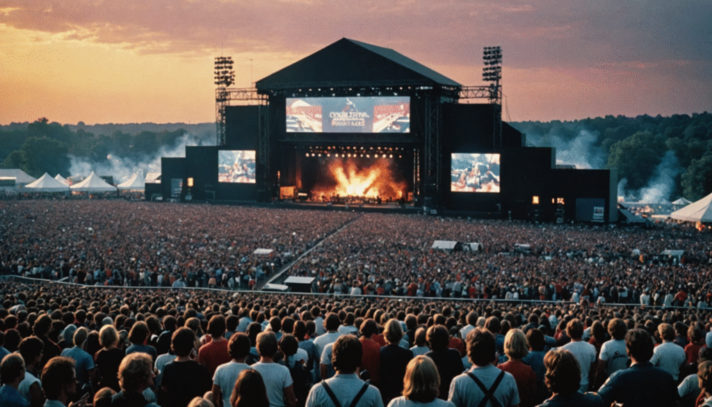 Les grands groupes de rock des années 80