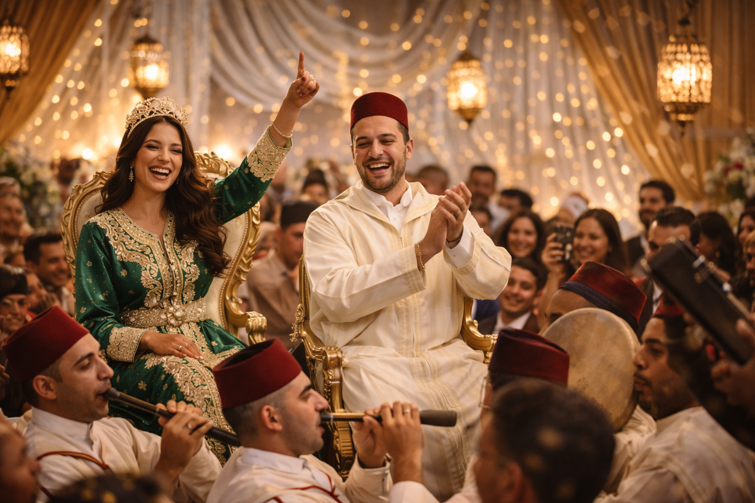 La musique au coeur du mariage marocain : un patrimoine vivant