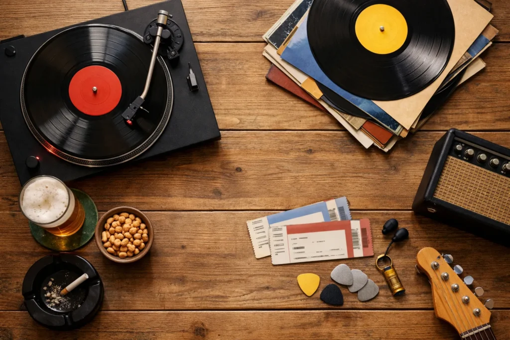 Rock bars – vinyles et salles de concert