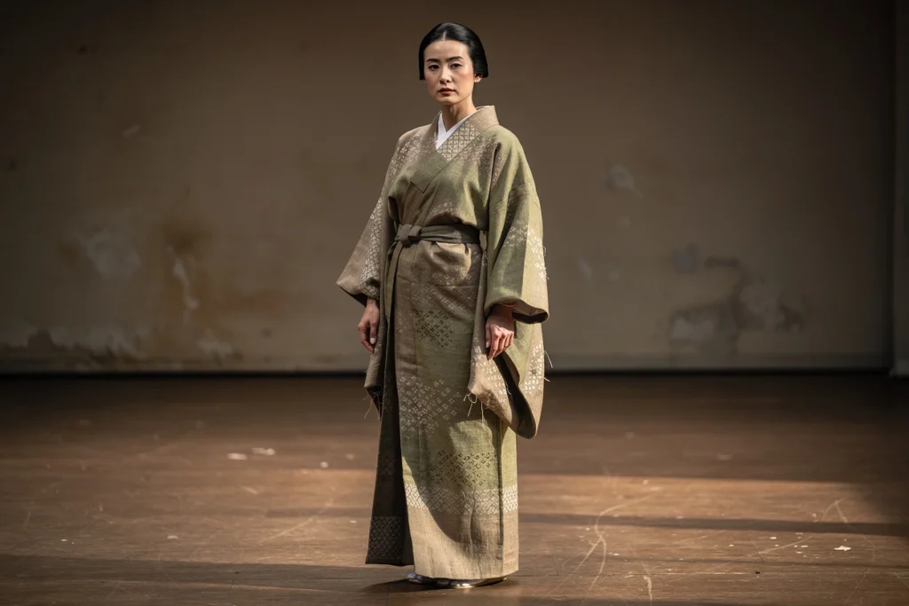 Le charme du noh dans la mode minimaliste : textures, couleurs et expressions inspirantes