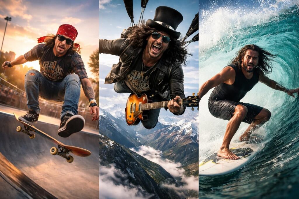 Les légendes du rock et leurs passions pour le sport extrême
