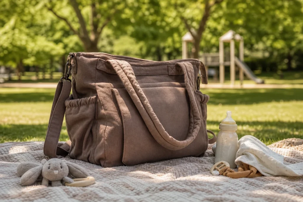 Bien choisir son sac à langer pour des sorties au parc réussies