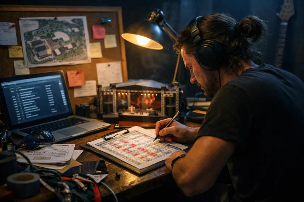 Comment un festival rock se construit, de la programmation à la scène