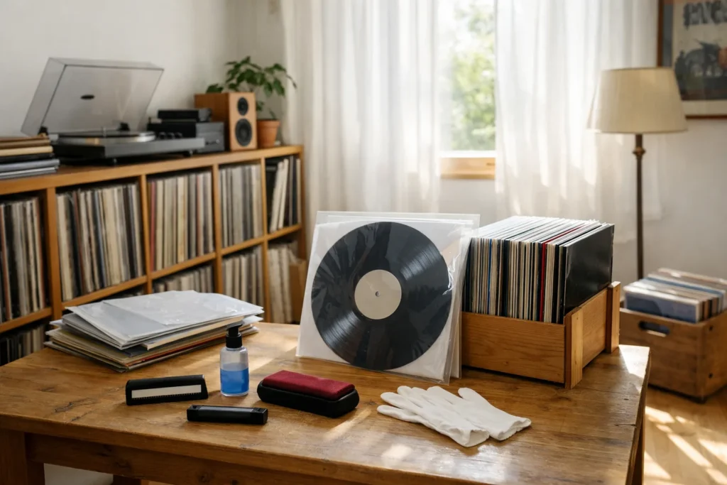 Ranger ses vinyles sans les abîmer